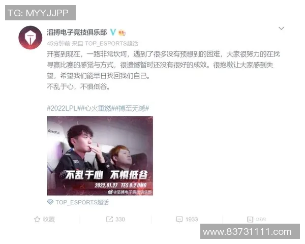 英雄联盟热议：TES战队意识之争引发玩家热烈讨论与反思